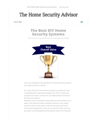 Best DIY Home Security Systems _Top DIY Alarm Systems for 2020