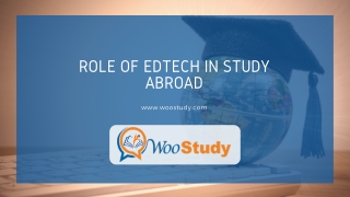 Role of EdTech in Study Abroad