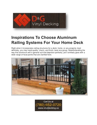 Residental Vinyl Decking | Vinyldecking.ca