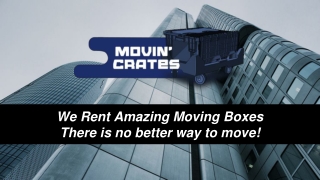 Moving Crates on Wheels Dallas - Movin' Crates