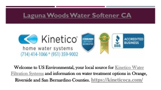 Laguna Woods Water Softener CA