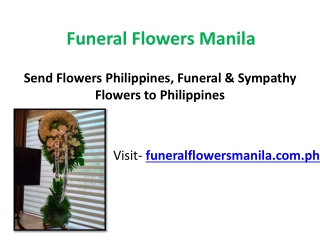 Funeral flowers Quezon city