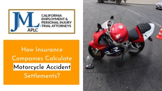 How Insurance Companies Calculate Motorcycle Accident Settlements?