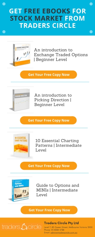 Get Free Ebooks For Stock Market From Traders Circle