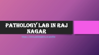 Pathology lab in Raj Nagar