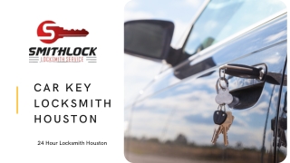 Car Key Locksmith Houston