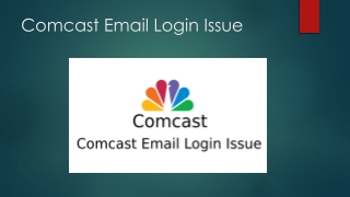 Comcast Email Login Issue