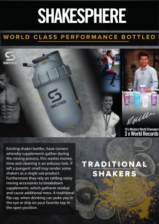 The World's Best Protein Shaker Bottle