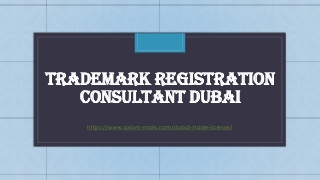 Trademark registration consultant Dubai