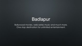 Watch Badlapur Full Movie Online - on Eros Now