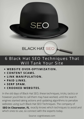 6 Black Hat SEO Techniques That Will Tank Your Site