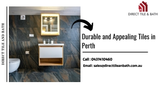 Durable and Appealing Tiles in Perth