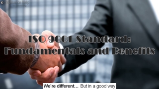 ISO 9001 Standard: Fundamentals and Benefits
