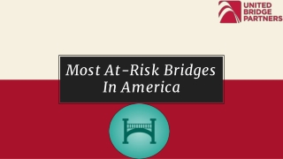 Most At-Risk Bridges In America