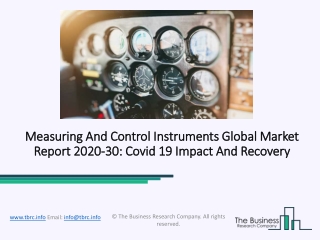 Measuring and Control Instruments Market 2020: Global Growth, Trends And Forecast