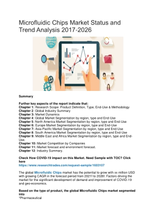 Microfluidic Chips Market