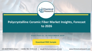 Polycrystalline Ceramic Fiber Market Insights, Forecast to 2026