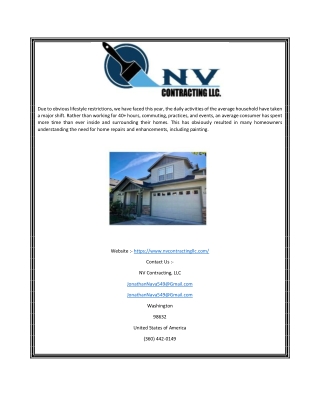 Painters Cowlitz County | Nvcontractingllc.com