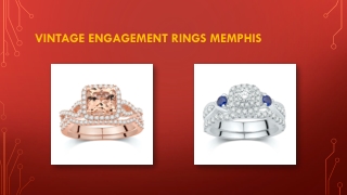 Vintage Engagement Rings Memphis, TN | Diamond Rings Memphis, TN