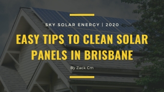 Solar Panel Installation Brisbane