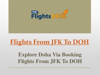 Flights From JFK To DOH