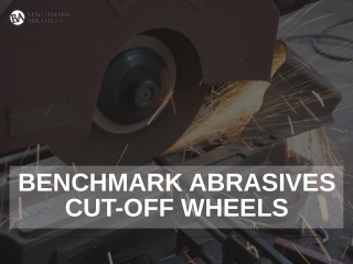 Benchmark Abrasives Cut-Off Wheels