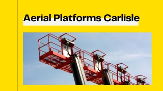 Boom Lift Hire Price Carlisle