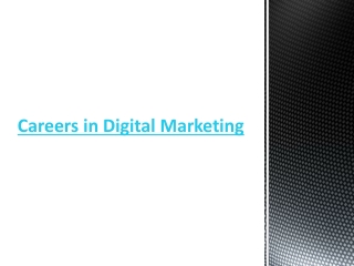 careers in digital marketing