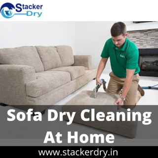 Sofa Dry cleaning at Home