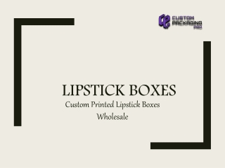 Lipstick Boxes