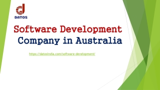 Software Development Company in Australia
