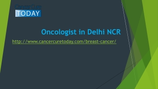 Oncologist in Delhi NCR