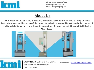 Tensile Strength Tester