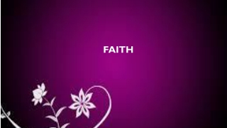 Faith