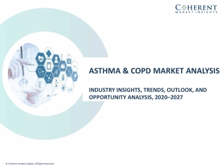 Asthma And COPD Market To Reach US$ 42,608.1 Million By 2027 - Coherent Market Insights