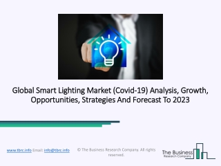 Smart Lighting Market Challenges, Competitive Situation And Growth Forecast To 2023
