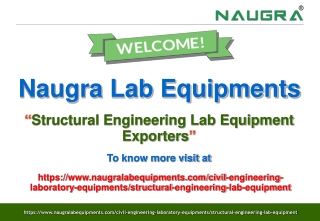 Structural Engineering Lab Equipment Exporters
