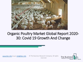 Organic Poultry Market Forecast to 2030 | Covid 19 Growth And Change