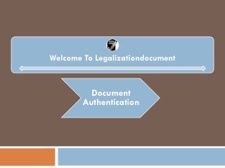 Document Authentication