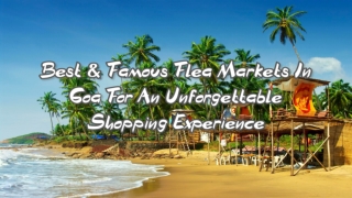 Best and Famous Flea Markets in Goa For An Unforgettable Shopping Experience