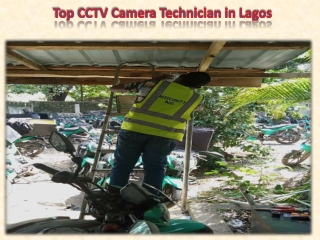 Top CCTV Camera Technician in Lagos