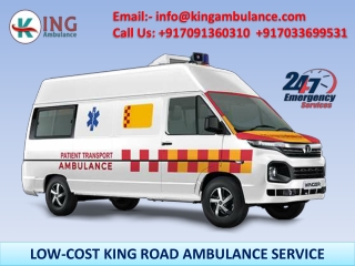 ICU Setup Ambulance Service in Jamshedpur and Tatanagar by King