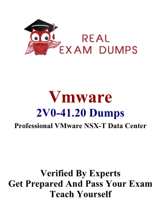 VMware 2V0-41.20 Practice Test Questions ~ Unique And The Most Challenging