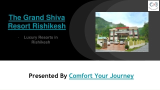 Get The Grand Shiva Resort in Rishikesh For Weekend Getaways