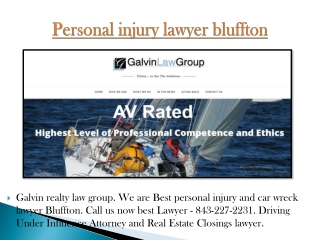 car wreck lawyer hilton head