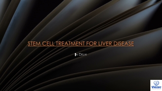 Stem Cell Treatment for Liver Disease in Delhi
