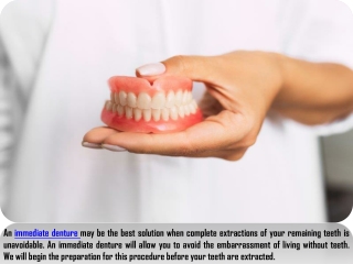 Virgin Island Dental Center | Immediate Dentures