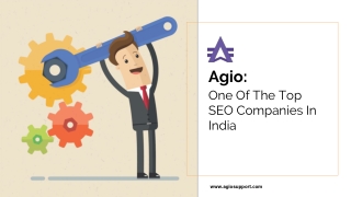 Agio: One Of The Top SEO Companies In India