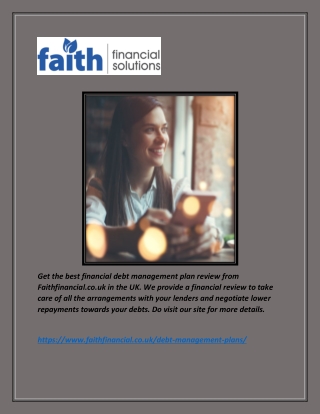 Debt Management Plan Reviews | Faithfinancial.co.uk