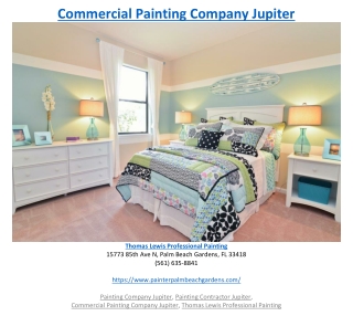 Commercial Painting Company Jupiter